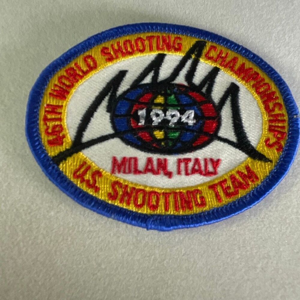 1994 46th World Shooting Championships Milton Italy 3” patch.
